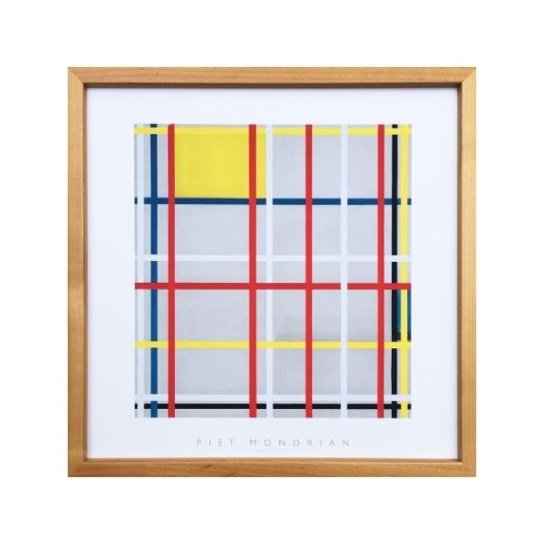 額装品/New York/ピエト モンドリアン/ポスター/アート/インテリア アートポスター ピエト モンドリアン Piet Mondrian New York City 3