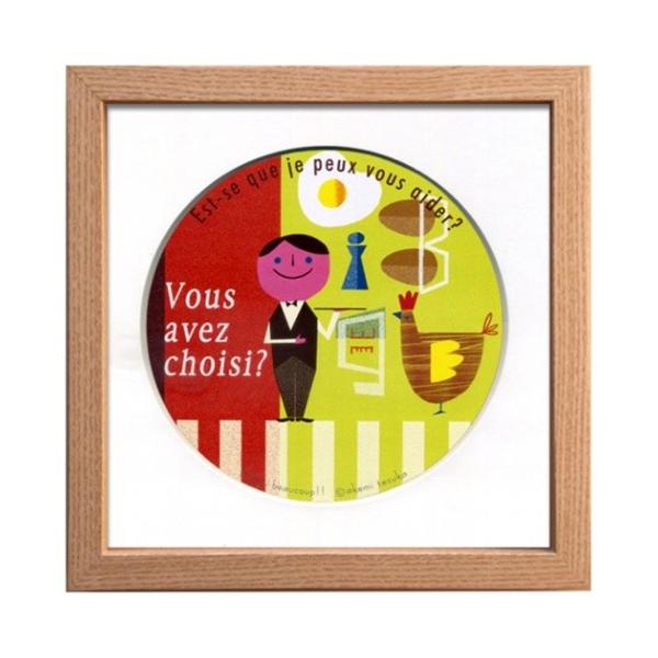 akemi tezuka �ĂÂ������� �A�[�g�t���[�� �C���e���A ZAT-52908 �z�t�� 22×22×2cm