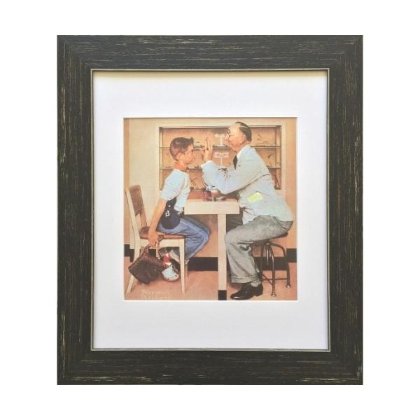 A[gt[ m[}EbNEF Norman Rockwell ZNR-52693 H 35.5×40.5×1.2cm