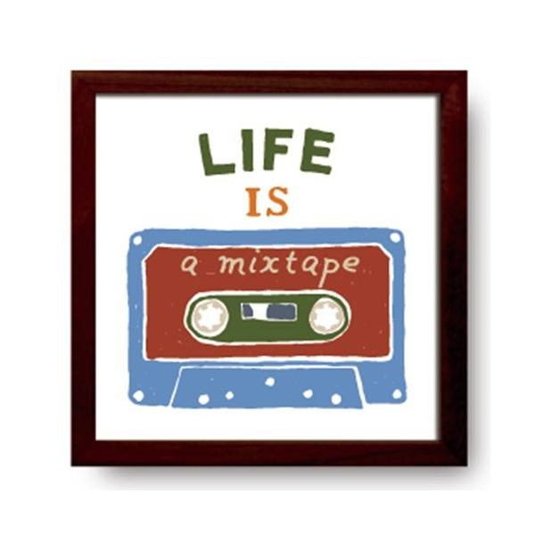 JtF CeA TCt[ SIGN FRAME Life is Music 22×22×2cm zi Mtg 