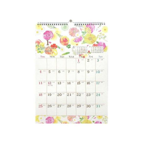 「ガーリー」 nami nami ガーリーイラスト 2026 Calendar A3壁掛けカレンダー2026年 スケジュール カラフルなお花イラストが、お部屋のインテリアにも最適 カラフルなお花イラストが、お部屋のインテリアにもGOOD と...