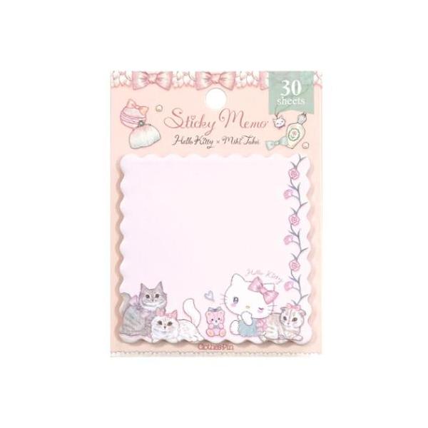 「付箋」 サンリオキャラクターズxたけいみき サンリオ キャラクター ガーリーイラスト 付箋 ふせん エレガンス ハローキティ 手帳カバーに挟んで持ち運べる 大人気[サンリオキャラクターズ]と女の子がときめくガーリーイラストが人気の[たけい...