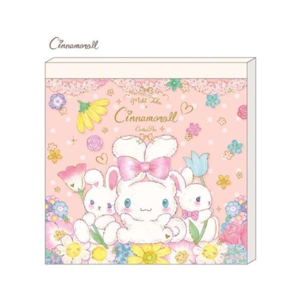 「メモ帳」 シナモロール たけいみき グッズ メモ帳 ガーリーイラスト メモパッド 人気イラストレーターたけいみきxサンリオが夢のコラボ 大人気サンリオキャラクターズと女の子がときめくガーリーイラストが人気のたけいみきがコラボレーションこち...