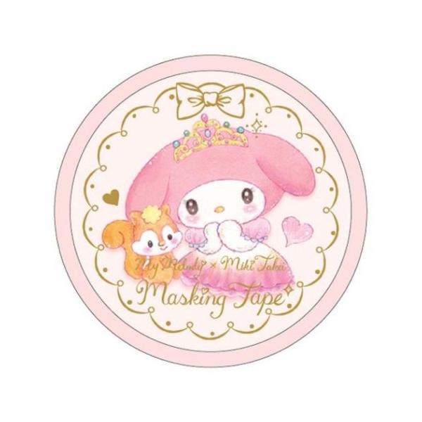 「マスキングテープ」 マイメロディ たけいみき サンリオ ガーリーイラスト マスキングテープ 15mmマステ 人気イラストレーターたけいみきxサンリオが夢のコラボ 大人気サンリオキャラクターズと女の子がときめくガーリーイラストが人気のたけい...