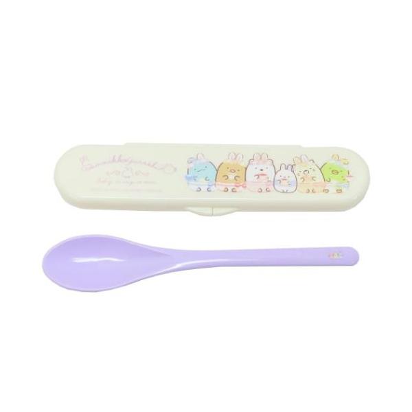 「スプーン フォーク」 すみっコぐらし スプーン ケース付きスリムロングスプーン うさぎのおにわ サンエックス スケーター すみっコぐらしのかわいいランチ雑貨シリーズ サンエックスの大人気キャラクター[すみっこぐらし]のキュートなランチ雑貨...