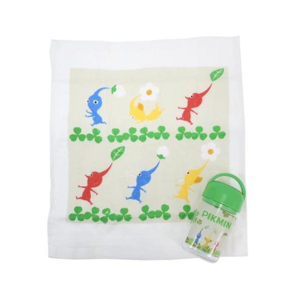 「ハンドタオル」 おしぼりセット ピクミン 抗菌ケース付おしぼり 新学期準備 ピクミンのかわいいランチ雑貨シリーズ 大人気ゲーム[ピクミン]グッズにまたまた可愛いNEWアイテムが登場こちらは行楽や普段使いに便利な[おしぼりとケースセット]開...