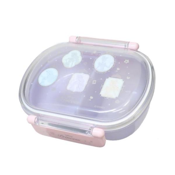 他サイト： ディズニープリンセス ディズニー キャラクター お弁当箱 抗菌食洗機対応 ふわっとフタタイトランチボックス シルエット 360mlの商品画像