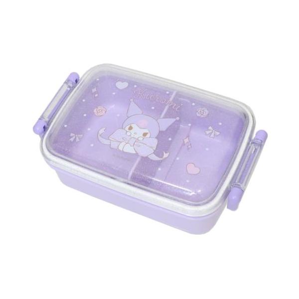 「お弁当箱 シール容器」 クロミ キャラクター お弁当箱 抗菌食洗機対応ふわっとフタタイトランチボックス 450ml ビッグリボン サンリオ ドーム型のフタで、ふんわりとご飯やおかずが詰められる 大人気サンリオキャラクターのキュートなランチ...