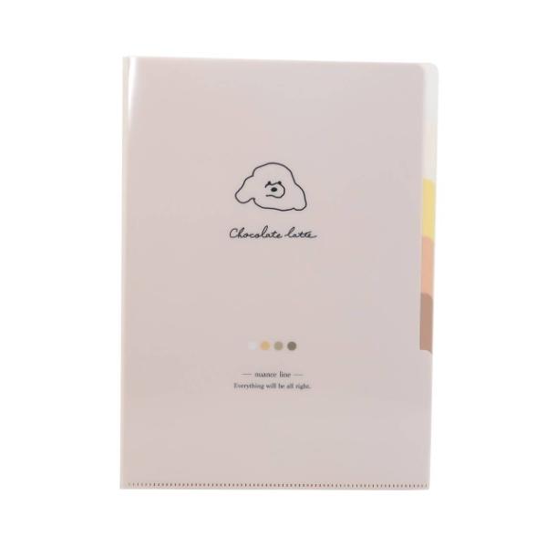 ポケットファイル かわいい 女の子向け 小学生 中学生 高校生 5インデックス クリアファイル ニュアンスライン ドッグ Dejapan Bid And Buy Japan With 0 Commission