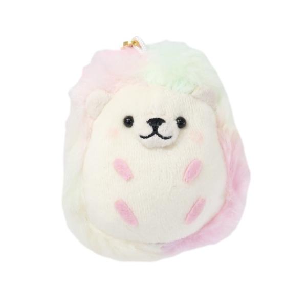Exceart ハリネズミキーホルダー キーリング ペンダント ハリネズミ人形 ぬいぐるみ Pp綿 かわいい おしゃれ 財布 バッグ 2個セ 正規逆輸入品