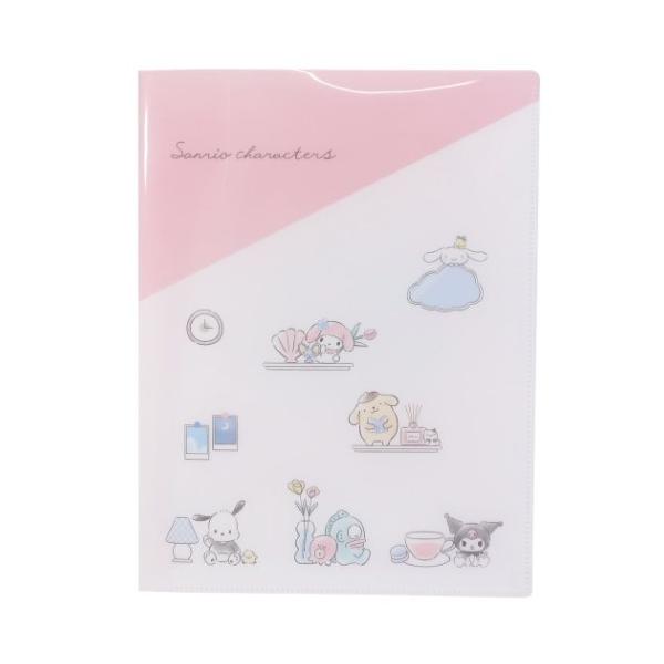 sanrio サンリオキャラクターズ A4 クリアファイル 10ポケット