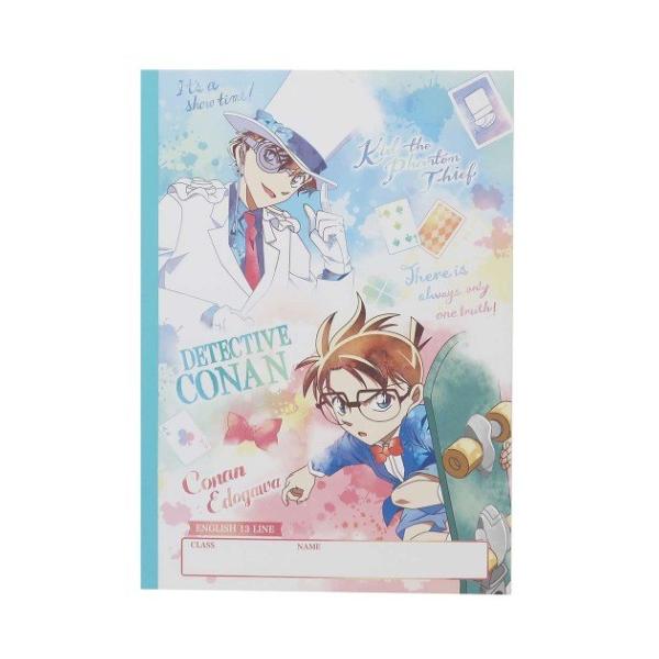 名探偵コナン グッズ 英語ノート B5 英習帳 13段 コナン キッド アニメキャラクター キャラクターのシネマコレクション 通販 Paypayモール