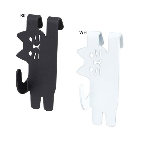 「キッチン雑貨その他」 キッチン雑貨 ネコデコキッチン フック ねこ 猫型 台所 猫型で可愛い！スチール製の便利なキッチン雑貨シリーズ 毎日が楽しくなるキュートなZAKKAシリーズこちらはかわいい[フック]レンジフードにもかけられますキッチ...