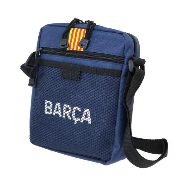 メッシュポケットスクエアショルダー FCバルセロナ ショルダーバッグ
