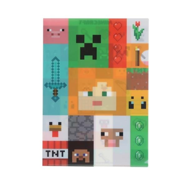 マインクラフト Minecraft ゲームキャラクター クリアファイル シングル クリアフォルダー Dタイプ グッズ キャラクターのシネマコレクション 通販 Paypayモール