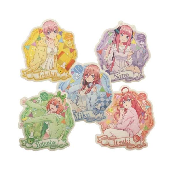 2点　五等分の花嫁　マフラータオル　ステッカー付 五等分の花嫁 マフラータオル ステッカー付き - メルカリ