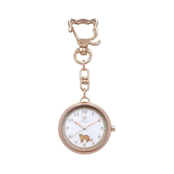 「腕時計」 ウォッチ キーホルダー時計 キャトミ PBR ねこ フィールドワーク ネコの形のフックがかわいいキーホルダーウォッチ 毎日のコーディネートにぴったりなおしゃれなファッションウォッチシリーズこちらはねこちゃんモチーフがキュートな[...