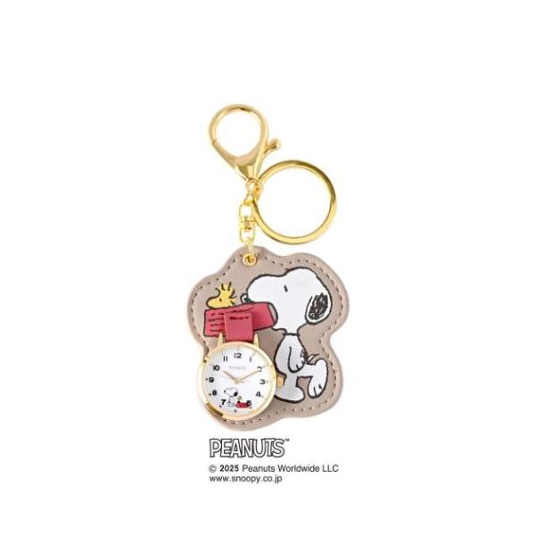 「腕時計」 スヌーピー グッズ キーホルダー時計 キャラクター ダイカットチャームウォッチM GY グレー スヌーピーのかわいいwatchシリーズ 大人気PEANUTS/SNOOPYグッズにまたまた可愛いnewアイテム登場こちらはキュートな...