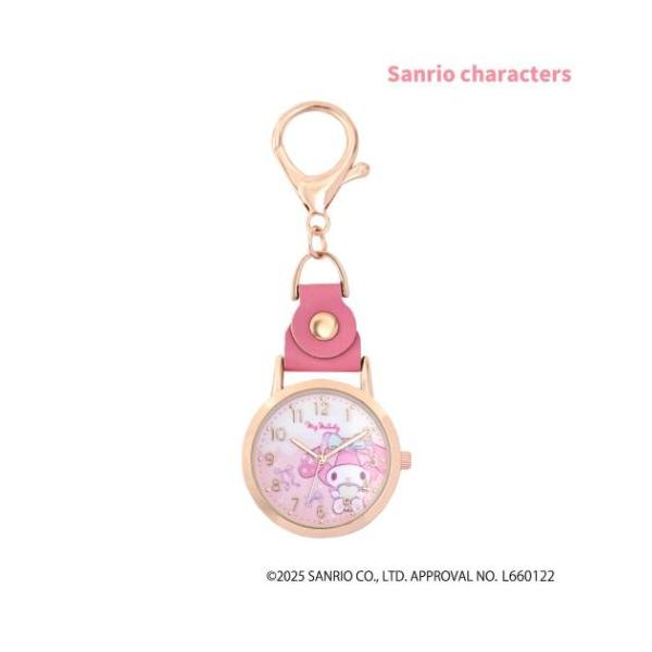 「腕時計」 マイメロディ サンリオ キャラクター キーホルダー時計 おすましKCウォッチG サンリオキャラクターズのかわいいwatchシリーズ 大人気サンリオキャラクターのおしゃれなファッションウォッチシリーズこちらは淡いカラーのイラストが...