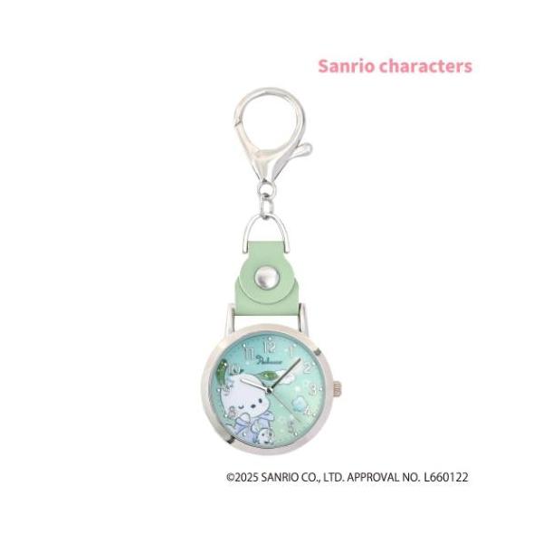「腕時計」 ポチャッコ グッズ キーホルダー時計 サンリオ キャラクター おすましKCウォッチG サンリオキャラクターズのかわいいwatchシリーズ 大人気サンリオキャラクターのおしゃれなファッションウォッチシリーズこちらは淡いカラーのイラ...