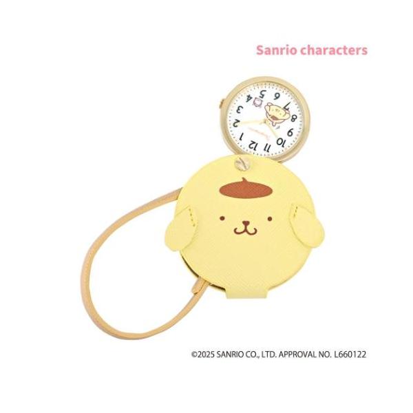 「腕時計」 ポムポムプリン キャラクター キーホルダー時計 フェイスダイカットウォッチS YE サンリオ サンリオキャラクターズのかわいいwatchシリーズ 大人気サンリオキャラクターのおしゃれなファッションウォッチシリーズこちらはかわいい...