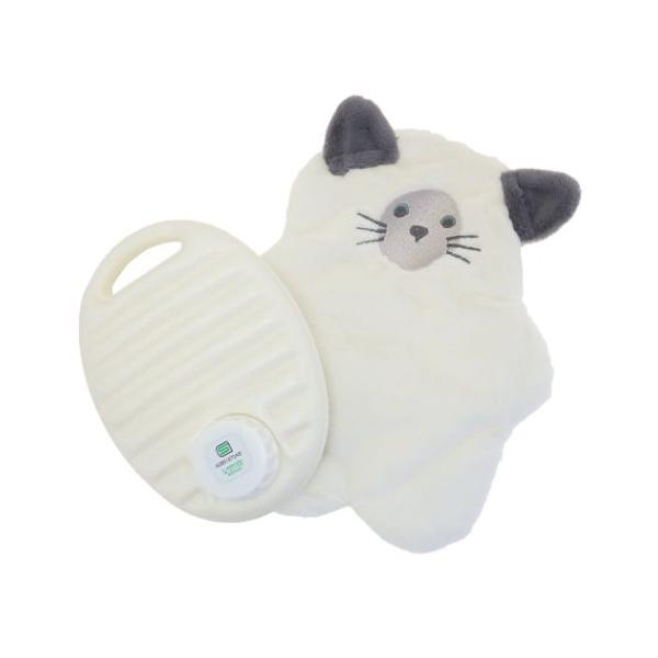 「防寒具その他」 湯たんぽ ゆたんぽ モコニャン アイボリー フレンズヒル ココロも身体もポカポカ ぬいぐるみみたいな可愛いゆたんぽ FRIENDSHILLのキュートなウォーマー雑貨シリーズこちらはかわいい[湯たんぽ]ふわふわ気持ちいいぬい...