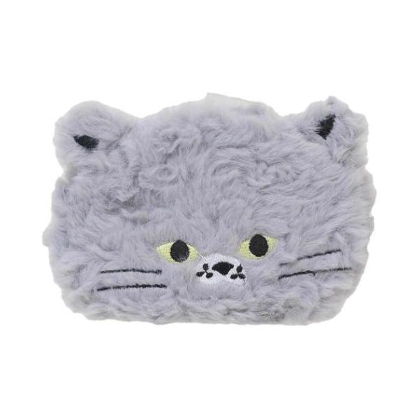 「防寒具その他」 ぬいぐるみカイロ ポケットカイロ グレイネコ グレイ ねこ フレンズヒル 繰り返し使えるエコなかわいいカイロ＆カバー FRIENDSHILLのキュートなウォーマー雑貨シリーズこちらは繰り返し使えてエコな[ポケットカイロ]本...