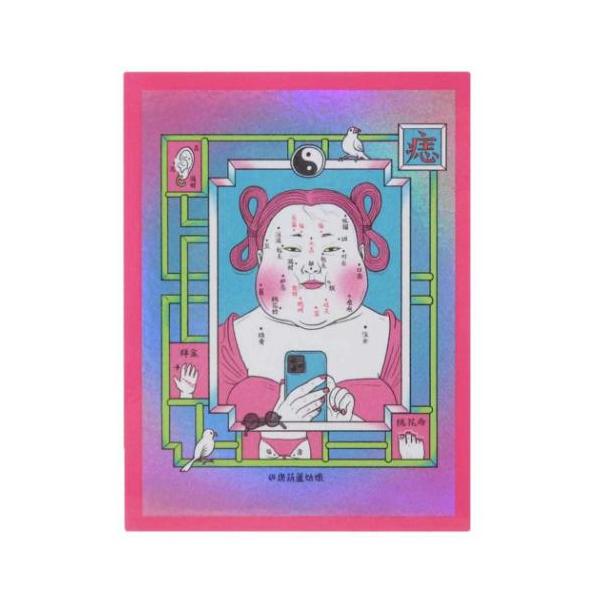 「ステッカーその他」 CREATORS CIRCUS クリエイターズサーカス Vol.3 唐葫蘆姑娘 Miss tanghulu ステッカー フロンティア Tanghulu’s Face Mole Map スマホや文具等に貼ってアートをより...