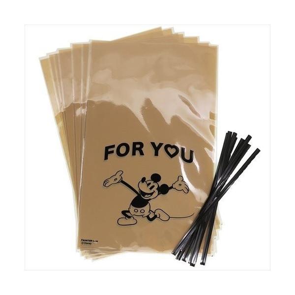 Disney ギフト袋 ＆ ワイヤータイ 8セット ディズニー