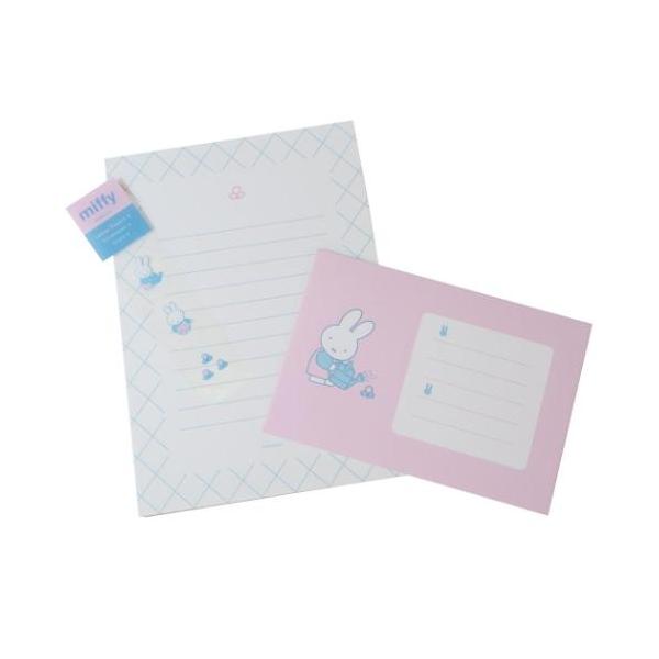 ミッフィー ディックブルーナ 絵本キャラクター お手紙セット レターセット flower 爆買