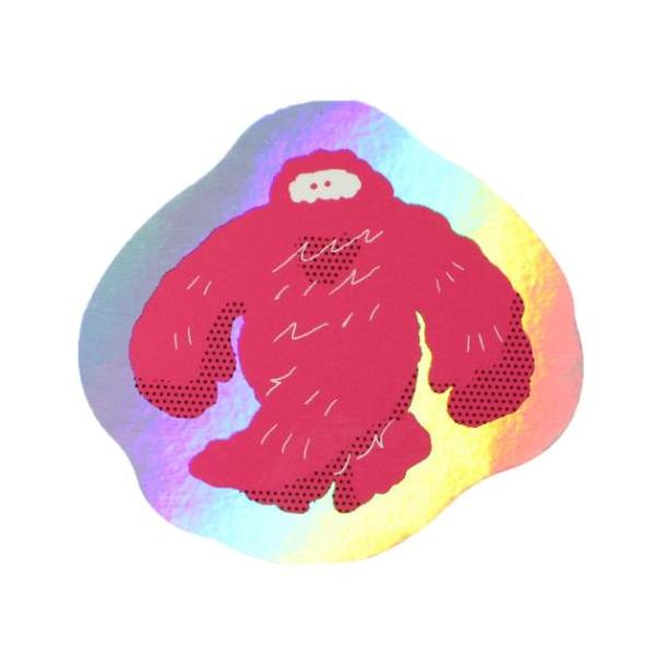 「ステッカーその他」 ダイカットシール ミカクニン オーロラステッカー ビッグフット デコシール 耐水耐光 未確認の魅力と不思議な世界観をテーマにしたシリーズ 未確認な彼らの魅力と不思議な世界観をテーマしたステーショナリーシリーズこちらはス...