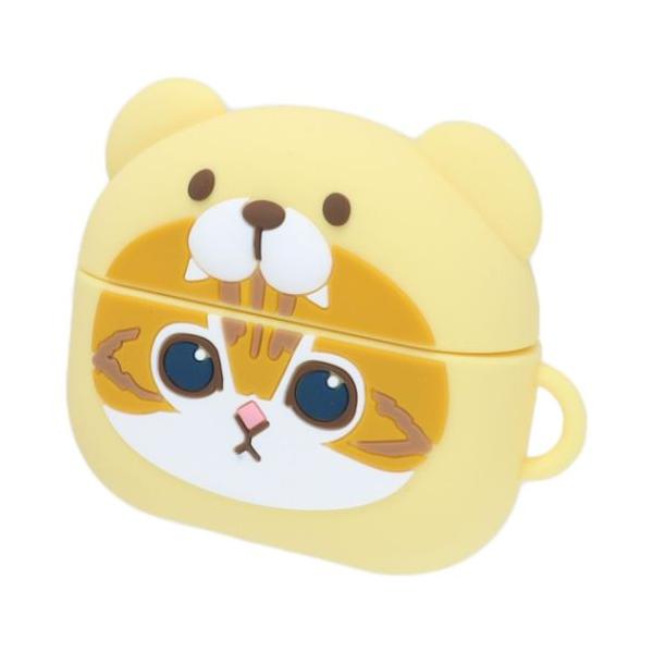 モフサンド グッズ エアーポッズプロケース キャラクター AirPods Pro 第2世代 対応 シリコンケース くまにゃん