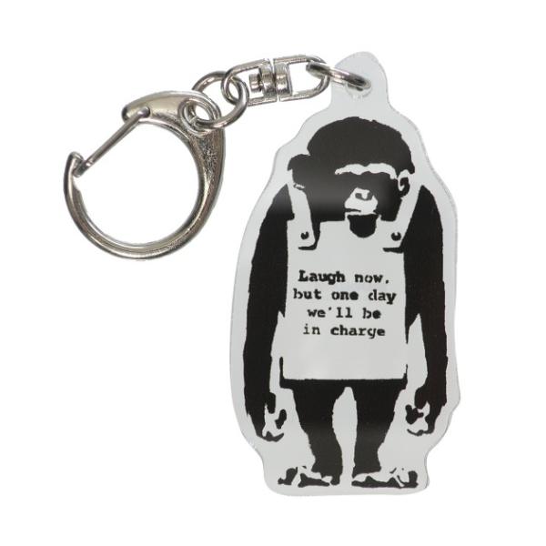 �o���N�V�[ ART �I�t�B�V���� �A�N�����L�[�z���_�[ �L�[�����O Do Nothing-Monkeysign Banksy �O�b�Y �v���[ �o�����^�C��