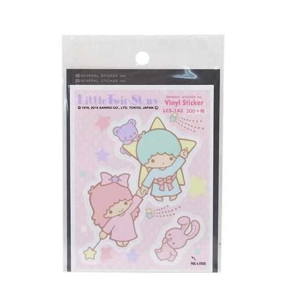 sanrio（サンリオ） ステッカー リトルツインスターズ ダイカット