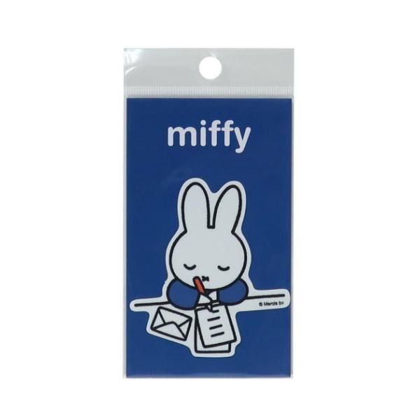 「ステッカー：キャラクター」 ミッフィー ステッカー ダイカット ビニール ステッカー MIF-010 ディックブルーナ ゼネラルステッカー デコシール 自転車やパソコンいろんなところに貼って楽しい防水ステッカー ディックブルーナの人気絵本...
