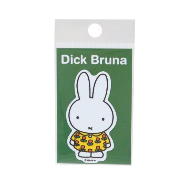 「ステッカー：キャラクター」 ミッフィー 絵本キャラクター ビニールシール ダイカットミニステッカー ワンピース ディックブルーナ 自転車やパソコンいろんなところに貼って楽しい耐水ステッカー ディックブルーナの人気絵本[miffy/ミッフィ...