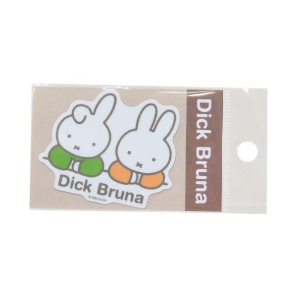 「ステッカー：キャラクター」 ミッフィー グッズ ダイカットシール 絵本キャラクター ダイカットビニールミニステッカー 自転車やパソコンいろんなところに貼って楽しい耐水ステッカー ディックブルーナの人気絵本[miffy/ミッフィーちゃん]グ...