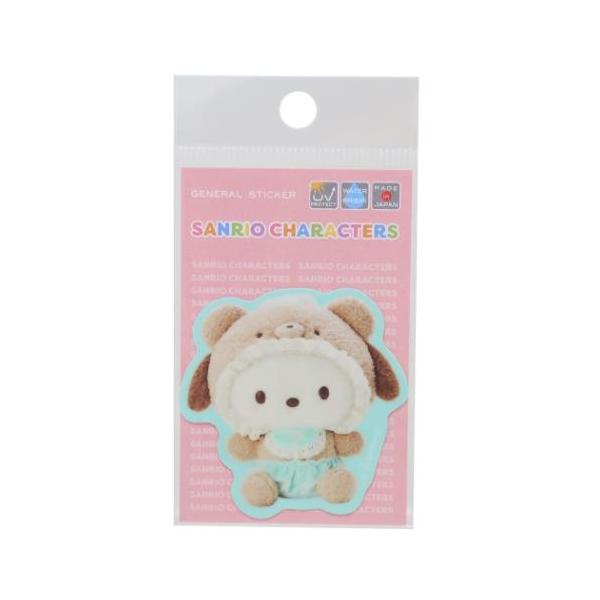「ステッカー：キャラクター」 ポチャッコ グッズ ダイカットシール サンリオ キャラクター ミニステッカー 自転車やパソコンいろんなところに貼って楽しい耐水ステッカー 大人気サンリオキャラクターグッズにまたまた可愛いnewアイテム登場こちら...