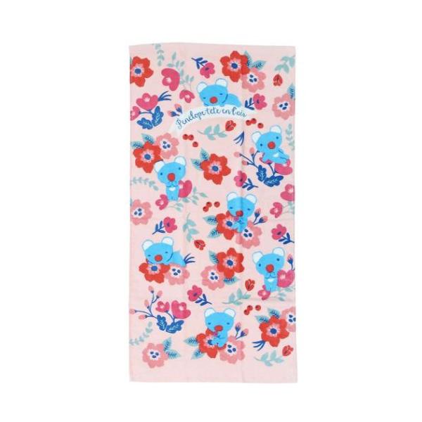 「バスタオル」 ペネロペ グッズ バスタオル 絵本キャラクター プリントコンパクトバスタオル コットン100％で柔らかな手触り＆吸水もバツグン フランス生まれの絵本[うっかりペネロペ]の可愛らしいタオルシリーズこちらはお風呂 プールなど大活...