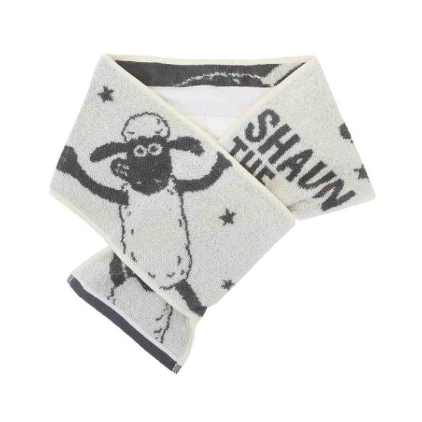 ひつじのショーン キャラクター クールタオル ひんやりマフラータオル ジャガード クールショーン 爆買