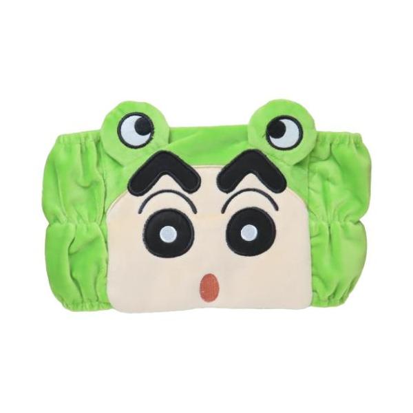 「マフラー」 クレヨンしんちゃん グッズ マフラー アニメキャラクター ネックウォーマー カエルしんちゃん 寒い日の首元に！ふわふわあったかいネックウォーマー 大人気アニメ[クレヨンしんちゃん]グッズにまたまた可愛いnewアイテム登場こちら...