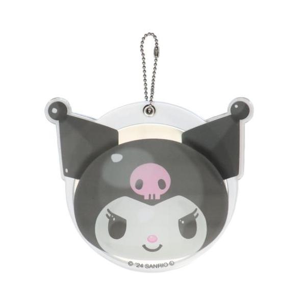 「手鏡」 クロミ グッズ 手鏡 キャラクター スライドミラーL スライド式でミラーが傷つかない 大人気サンリオキャラクターグッズにまたまた可愛いnewアイテム登場こちらは便利な[スライドミラーLサイズ]メイクの確認や化粧直しに大活躍間違いな...