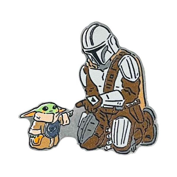 スターウォーズ マンダロリアン アンド グローグー ピンバッジ ピンズ3