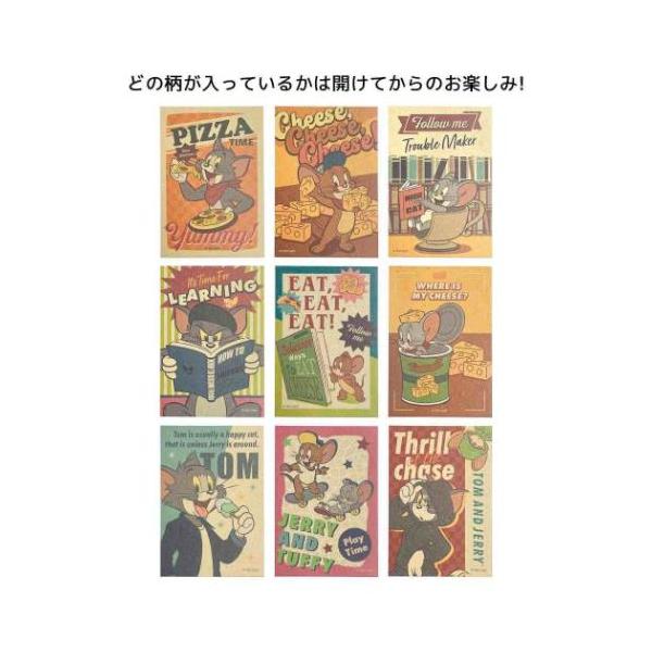 トムとジェリー グッズ コレクション雑貨 キャラクター アートカードコレクション 全9種の内どれか1つ 爆買