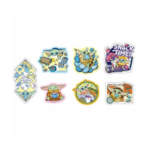 スターウォーズ マンダロリアン アンド グローグー ビッグシール ステッカーセット 7枚入り グローグー コレクション雑貨 デコシール 日本製  爆買