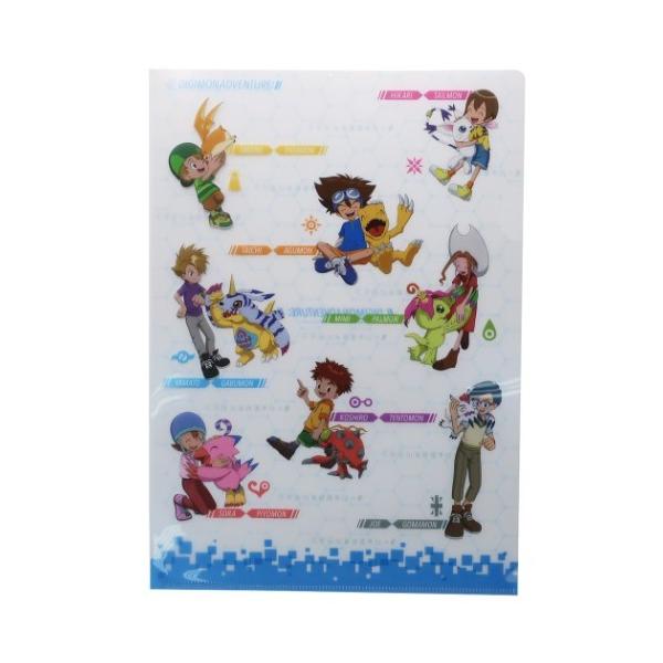 デジモンアドベンチャー　ポスターファイル　A4ポスター4枚入り デジモンアドベンチャー A4シングルクリアファイル＿八神太一