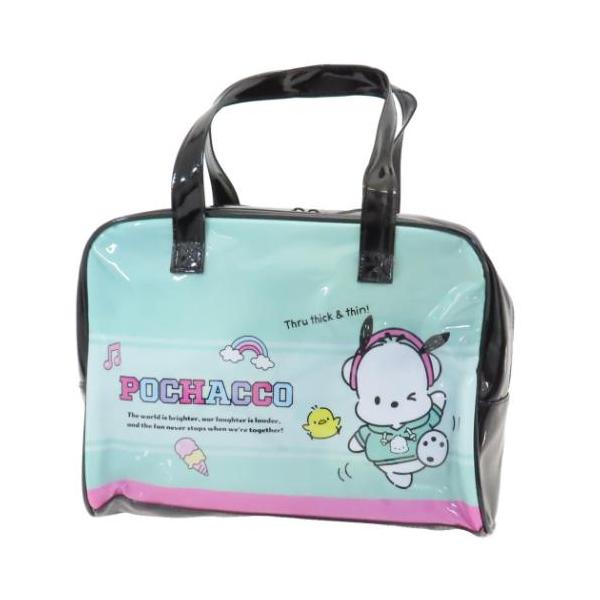 「プールバッグ」 ポチャッコ サンリオ キャラクター プールバッグ ビニールボストンバッグ 海やプールはもちろん、キャンプ等の時にも大活躍のビーチバッグ 大人気サンリオキャラクターのサマーレジャーシリーズこちらはプールや海など夏のレジャーに...