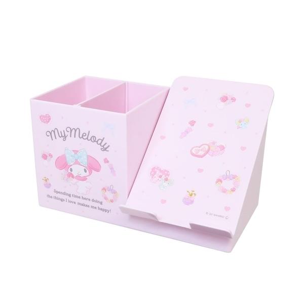 マイメロディ フリー スタンドチェスト 小物入れ付き ペンスタンド