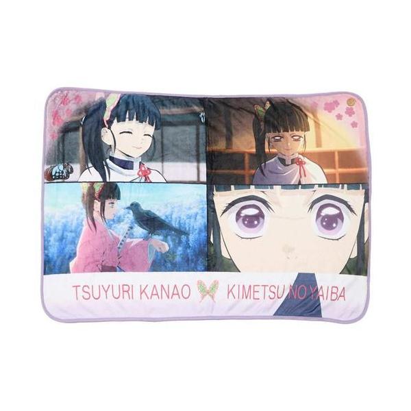 鬼滅の刃 アニメキャラクター ポンチョ ブランケット ひざ掛け毛布 栗