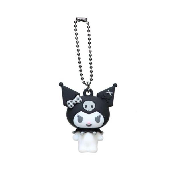 「キーホルダー」 クロミ キーホルダー PVC マスコット ギンガムチェック サンリオ マイメロディ＆クロミおそろいギンガムチェックシリーズ 大人気サンリオキャラクターグッズにまたまた可愛いnewアイテム登場こちら定番人気アイテムPVCマス...